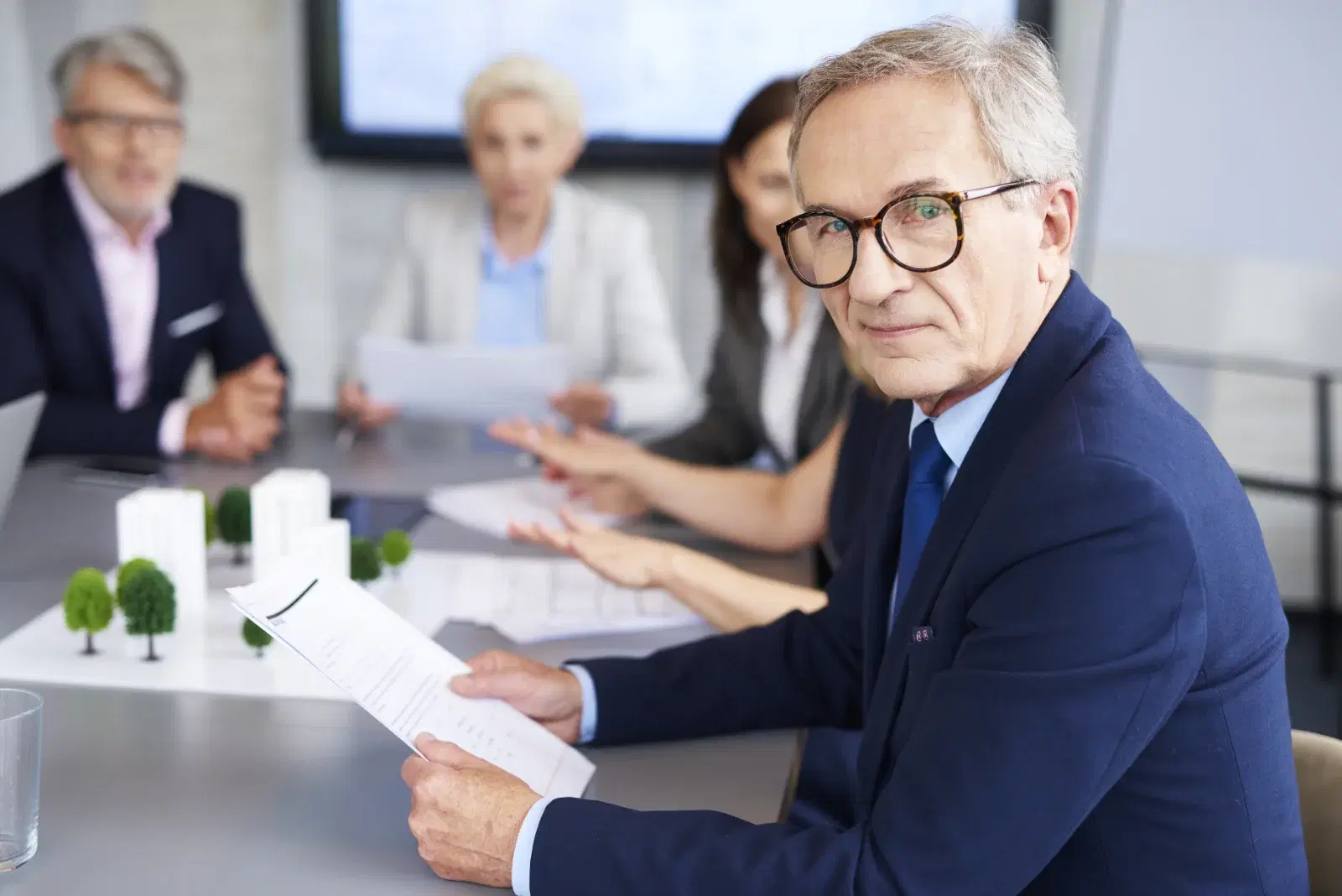 Professional business meeting - Private Enterprise Solutions